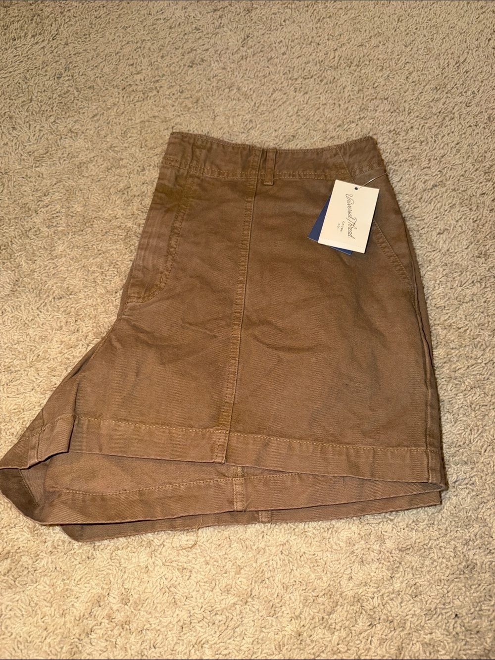 Women's Brown Utility Shorts